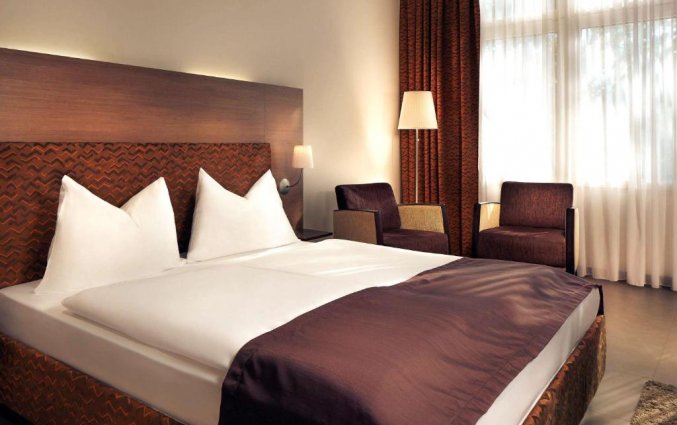 Slaapkamer van hotel Mercure Graz City inGraz