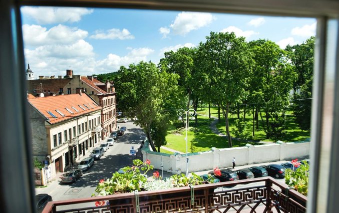 Uitzicht vanuit Hotel Artis Centrum in Vilnius