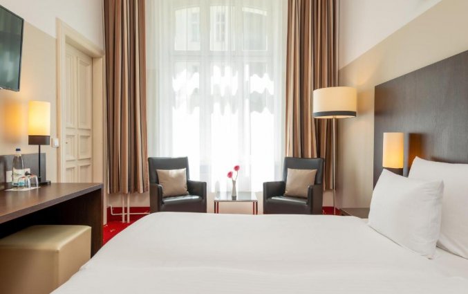 Tweepersoonskamer van Hotel Leonardo KU'DAMM in Berlijn