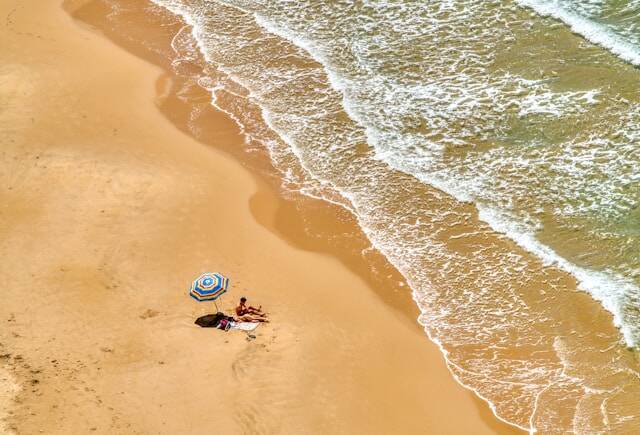 Strand bij Agrigento