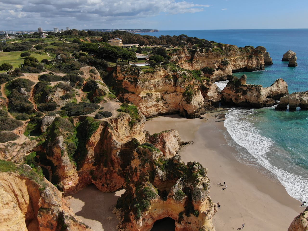 Alvor &ndash; kust en boardwalk