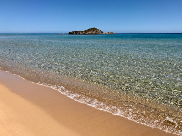 Strand bij Cagliari