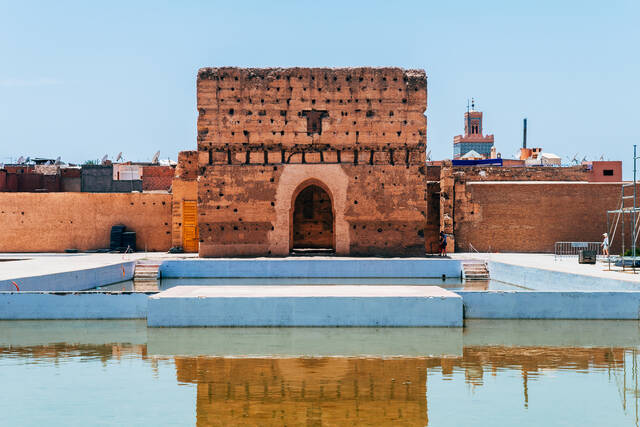 Het El Badi-paleis in Marrakech