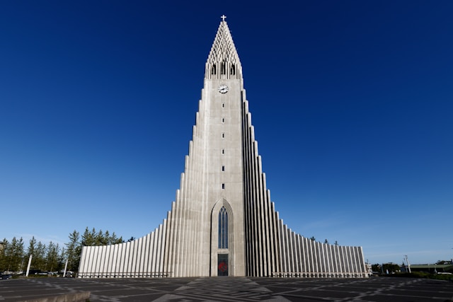 Hallgr&iacute;mskirkja kerk in Reykjav&iacute;k