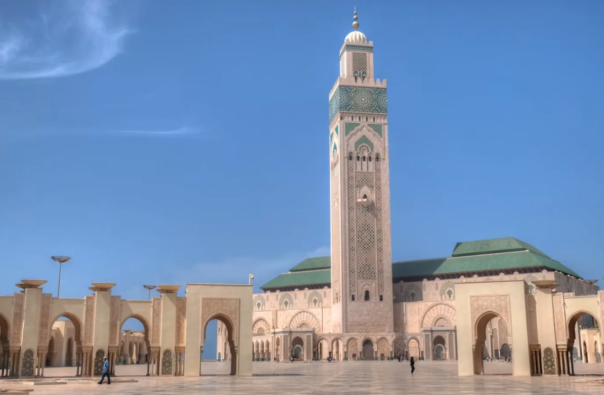 Hassan II moskee in Casablanca
