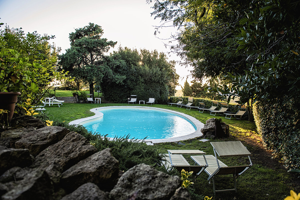 Zwembad met uitzicht