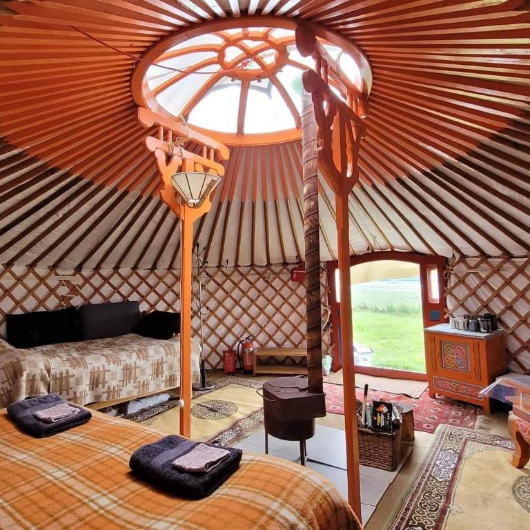 Yurtlocatie nabij Akureyri en Eyjafj&ouml;r&eth;ur