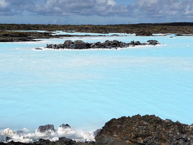 Blue Lagoon tussen lavavelden