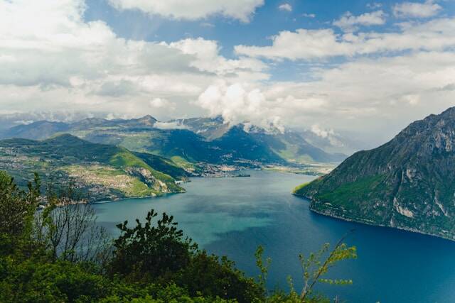 Lago d’Iseo – uitzicht over het water