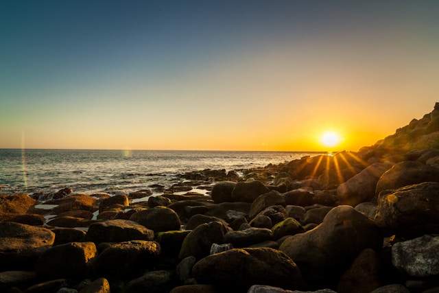 Uitzichtpunt richting het bergland