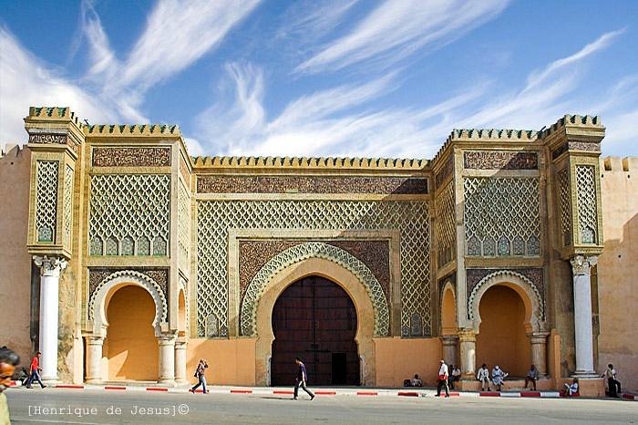 Bab Mansour in Mekn&egrave;s