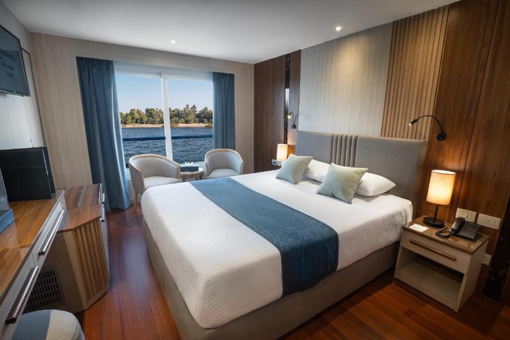 Cruise cabin met Nijl-uitzicht