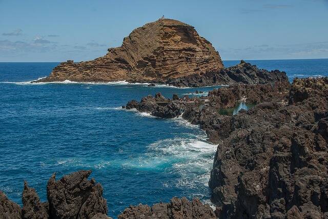 Natuurlijke baden van Porto Moniz