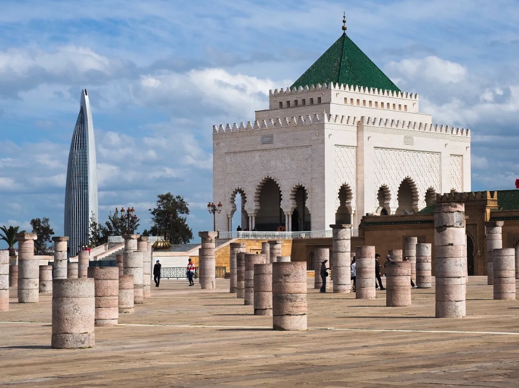 Mausoleum van Mohammed V in Rabat
