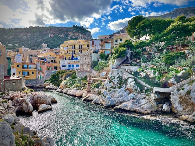 Laatste uitzicht op Sicili&euml;