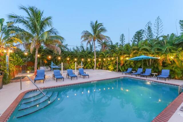 Zwembad van Siesta Key Palms Resort