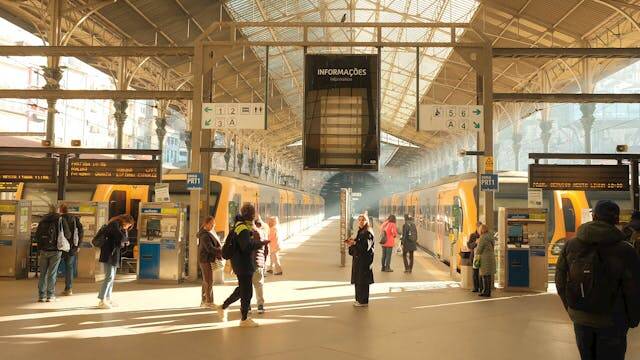 Treinstation Porto