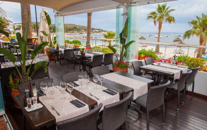 Restaurant van Hotel Ses Figueres op Ibiza