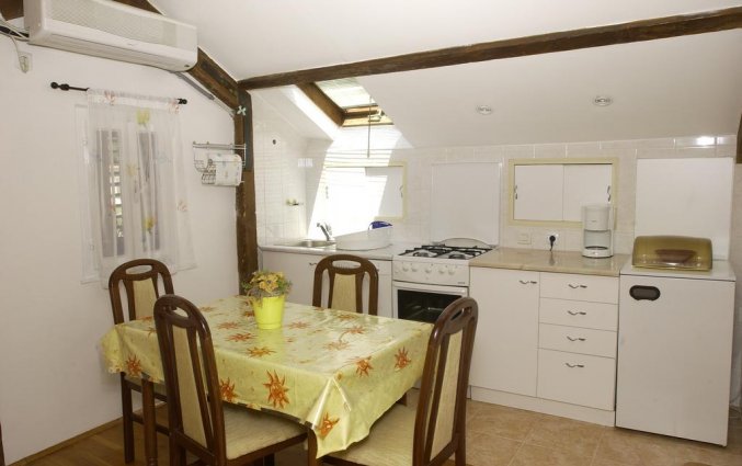 Zithoek van een appartement van Appartementen Lia in Dubrovnik