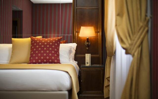Tweepersoonskamer van Hotel Atlante Garden in Rome