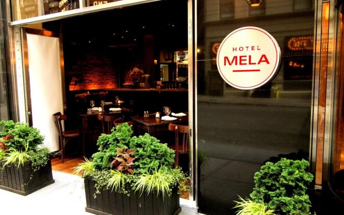 Restaurant van Hotel Mela Times Square in New York