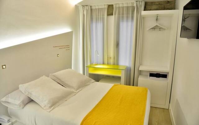 Tweepersoonskamer van Hotel Atarazanas Boutique in Malaga