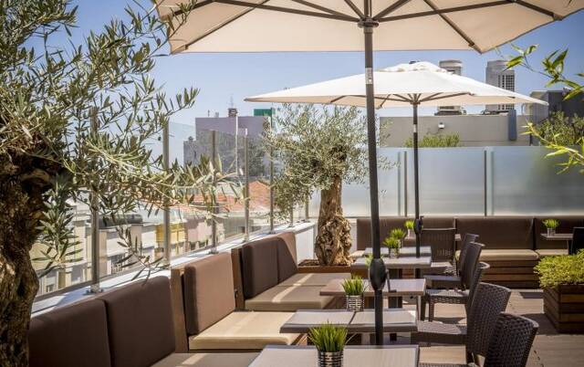 Terras hotel Smy Lisboa in Lissabon