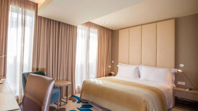 Tweepersoonskamer hotel Smy Lisboa in Lissabon