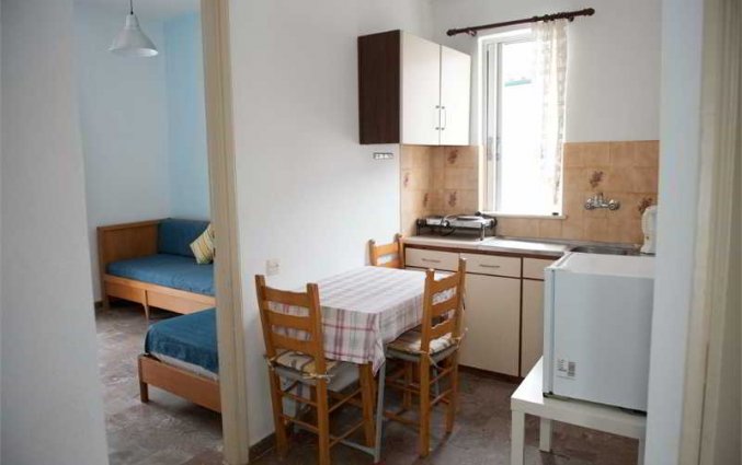 Kitchenette van appartement van Appartementen Corifo Village Corfu