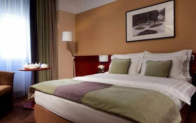Tweepersoonskamer hotel Best Western Premier Slon in Ljubljana