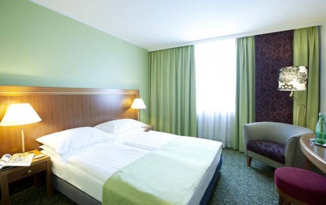 Tweepersoonskamer van Hotel Mercure Wien Westbahnhof in Wenen