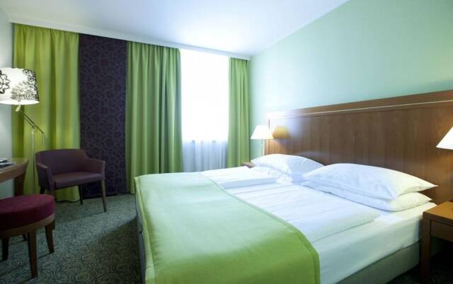 Tweepersoonskamer van Hotel Mercure Wien Westbahnhof in Wenen
