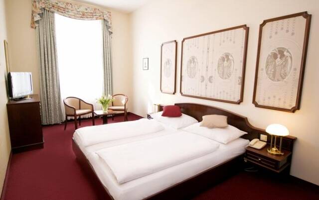 Kamer van Cordial Theaterhotel Wien in Wenen