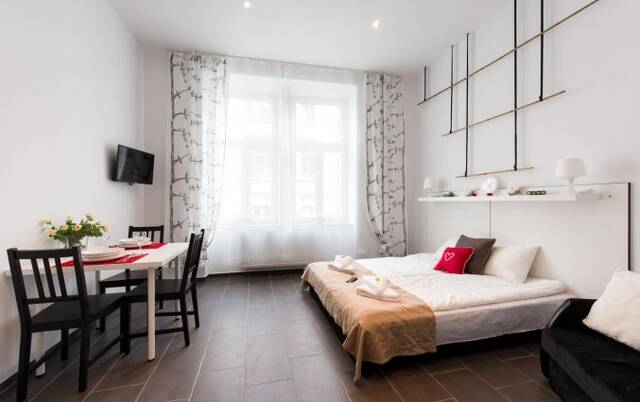 Appartement van appartementen Happy Tower Krakow in Krakau