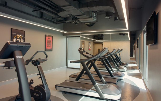 Fitnessruimte van Hotel Rove Downtown Dubai