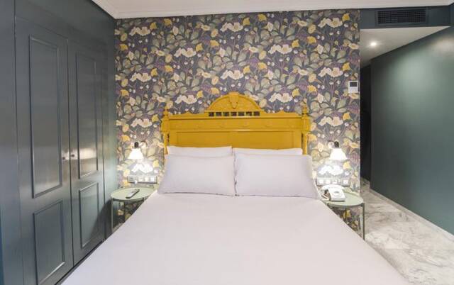 Tweepersoonskamer van Hotel Petit Palace Puerta de Triana in Sevilla
