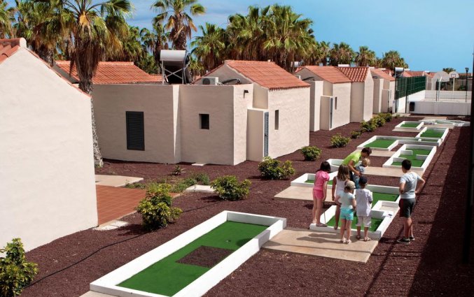 Minigolf van Appartement Caybeach Caleta op Fuerteventura