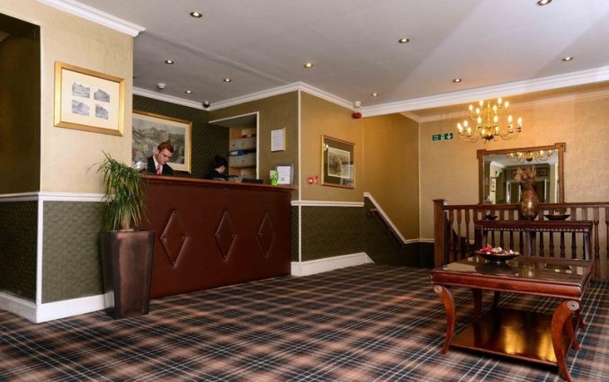 Receptie van Hotel Old Waverley in Edinburgh