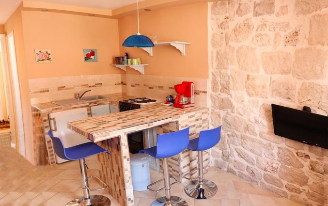 Keuken in appartement van Apartementen Mia in Dubrovnik