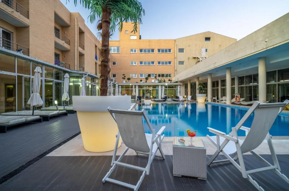 Hotel de Ilhavo Plaza zwembad