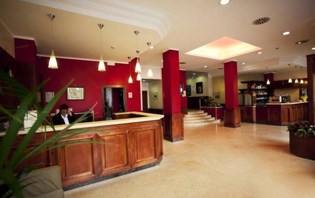 Receptie van hotel Miramonti in Turijn