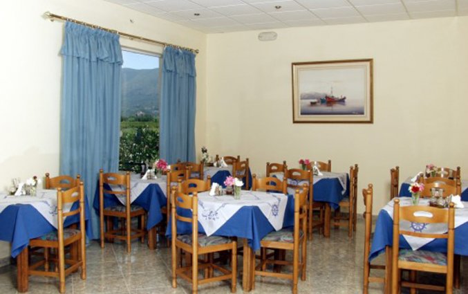 Ontbijtruimte van Hotel Plessas Palace op Zakynthos