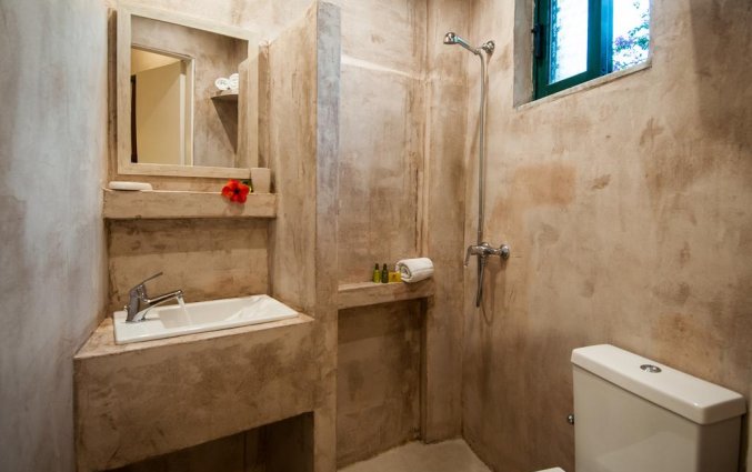 Badkamer van studio in Hotel Zante Nest op Zakynthos