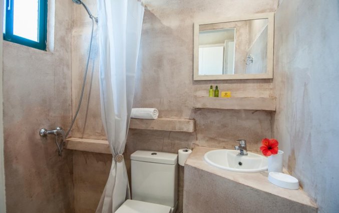 Badkamer van studio in Hotel Zante Nest op Zakynthos
