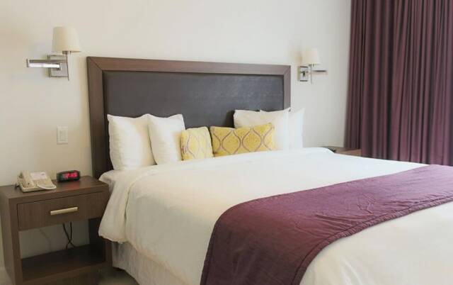 Tweepersoonskamer van collins hotel