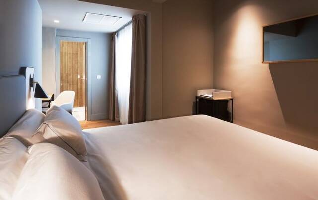 Tweepersoonskamer van Hotel One Shot Colon 46 in Valencia