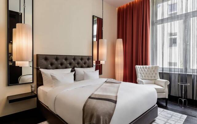Tweepersoonskamer van Hotel Zoo Berlin in Berlijn