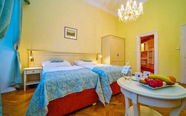 Tweepersoonskamer van hotel Josephine old town square