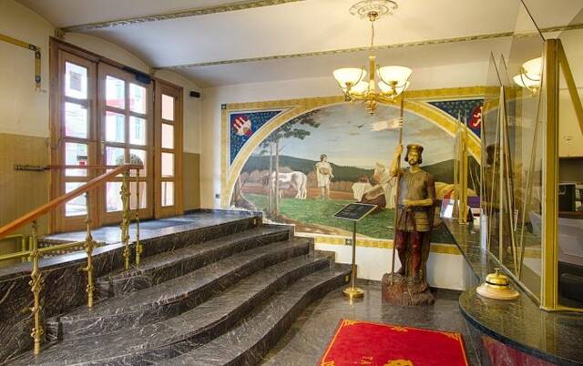 Lobby van hotel Taurus Praag