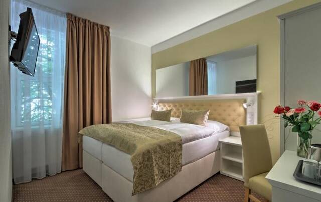 Tweepersoonskamer van hotel Taurus Praag